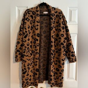 Oversized Leopard Sweater